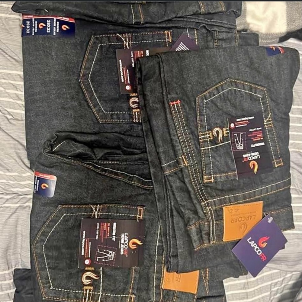 5 pairs of b/n w/t FR Lapco brand pants.